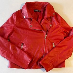 Red pretty little thing jacket